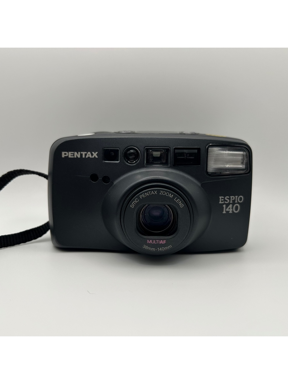 PENTAX ESPIO 140 35mm AF Zoom Compact Point & Shoot Film Camera Black Tested